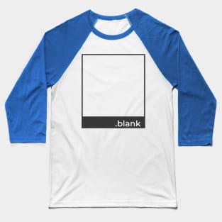 Blank Baseball T-Shirt